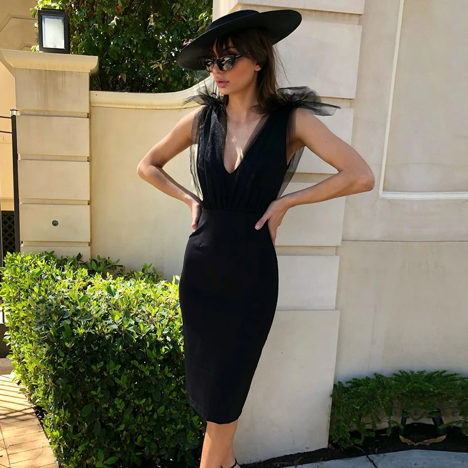 ADYCE Summer Women Bandage Dress Vestidos Verano 2019 Black Tank Sexy Deep V-Neck Sleeveless Bodycon Club Celebrity Party Dress
ADYCE Summer Women Bandage Dress Vestidos Verano 2019 Black Tank Sexy Deep V-Neck Sleeveless Bodycon Club Celebrity Party Dress