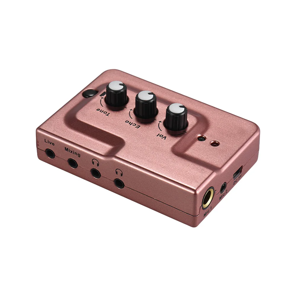 External Audio Mixing Sound Card Audio Interface Network Online Singing Device Built-in Rechargeable Battery
External Audio Mixing Sound Card Audio Interface Network Online Singing Device Built-in Rechargeable Battery