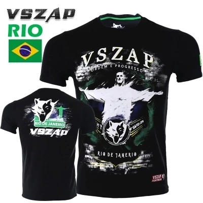 VSZAP Boxing MMA T Shirt Gym Tee Fighting Martial Arts Fitness Training Muay Thai Men
VSZAP Boxing MMA T Shirt Gym Tee Fighting Martial Arts Fitness Training Muay Thai Men