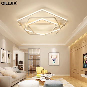 Aluminum Modern ceiling lights for living room bedroom White Simple Plafond led ceiling lamp home lighting fixtures AC90-260V
Aluminum Modern ceiling lights for living room bedroom White Simple Plafond led ceiling lamp home lighting fixtures AC90-260V