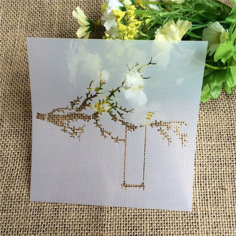 Swing Layering Stencils for DIY Scrapbooking Album Decorative Embossing DIY Paper Cards Crafts Masking Spray Painted Template
Swing Layering Stencils for DIY Scrapbooking Album Decorative Embossing DIY Paper Cards Crafts Masking Spray Painted Template