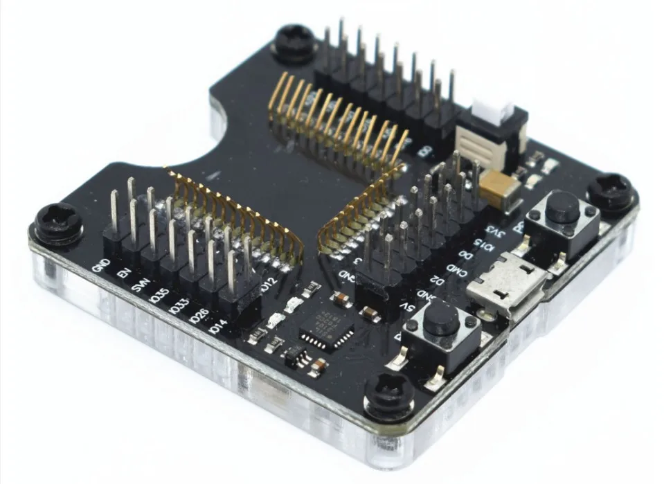 ESP8266 ESP-WROOM-32 ESP32-WROVER Development Board Test Burning Fixture Tool Downloader for ESP-12F ESP-07S ESP-12S
ESP8266 ESP-WROOM-32 ESP32-WROVER Development Board Test Burning Fixture Tool Downloader for ESP-12F ESP-07S ESP-12S