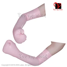 Sexy pink Latex Long Gloves Rubber Fitsting Mitts Restrains Gauntlet Ball Strait Mittens with thumb ST-028
Sexy pink Latex Long Gloves Rubber Fitsting Mitts Restrains Gauntlet Ball Strait Mittens with thumb ST-028