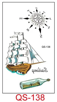 Waterproof Temporary Tattoo Stickers ship compass sea fake Tatto Geometric animal Flash Tatoo Hand Back Foot for Girl Women Men
Waterproof Temporary Tattoo Stickers ship compass sea fake Tatto Geometric animal Flash Tatoo Hand Back Foot for Girl Women Men