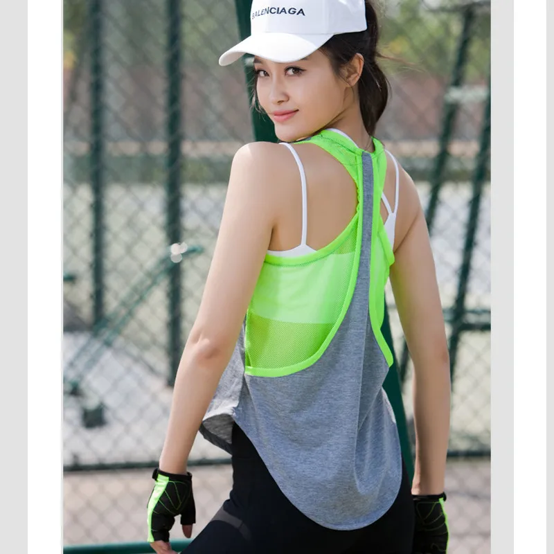 Mermaid Curve Dry Quick Yoga gym t shirt compression women's sport t shirts running Loose sleeveless t-shirts fitness women Tank
Mermaid Curve Dry Quick Yoga gym t shirt compression women's sport t shirts running Loose sleeveless t-shirts fitness women Tank