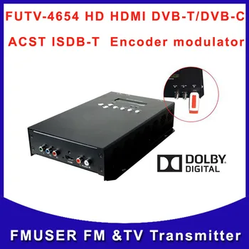 FUTV4654 HD HDMI Video to Digital RF encoder modulator with USB AC3 Dolby AUDIO Free Shipping
FUTV4654 HD HDMI Video to Digital RF encoder modulator with USB AC3 Dolby AUDIO Free Shipping