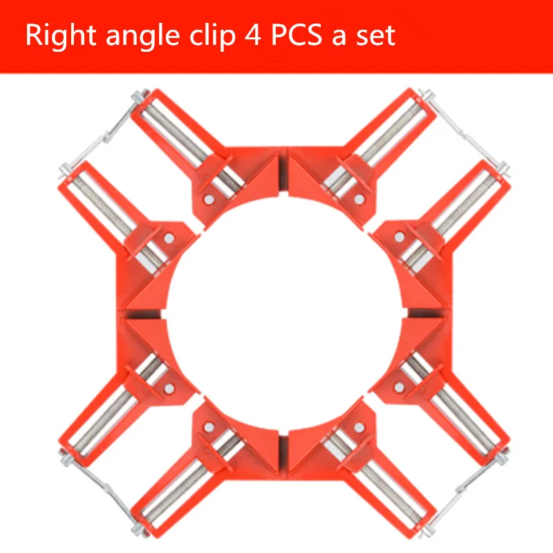 Woodworking 90 Degree Right Angle Picture Frame Corner Clamp Clip Holder Tool 4 PCS a set
Woodworking 90 Degree Right Angle Picture Frame Corner Clamp Clip Holder Tool 4 PCS a set
