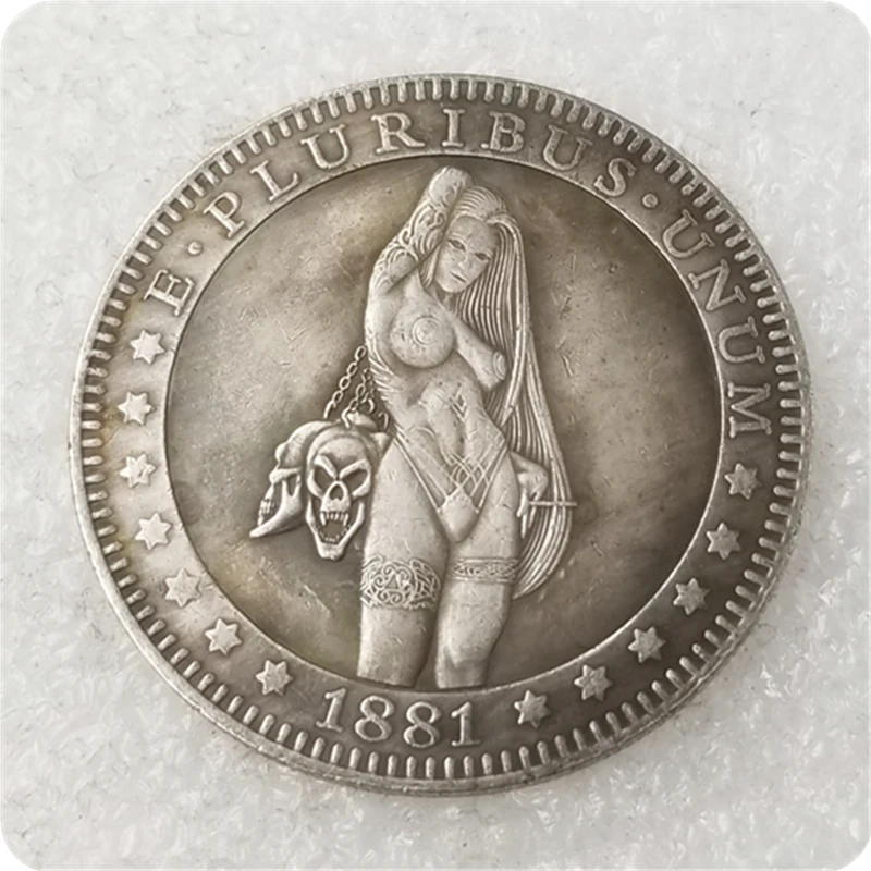 Sexy girl Morgan Dollar Hobo Nickel Coin COPY COIN-replica commemorative coins
Sexy girl Morgan Dollar Hobo Nickel Coin COPY COIN-replica commemorative coins