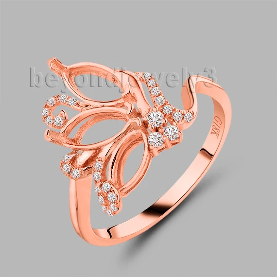 18k Gold 750 Fine Jewelry Semi Mount Setting Ring For Birthday Gift 37TOU-SR00133
18k Gold 750 Fine Jewelry Semi Mount Setting Ring For Birthday Gift 37TOU-SR00133