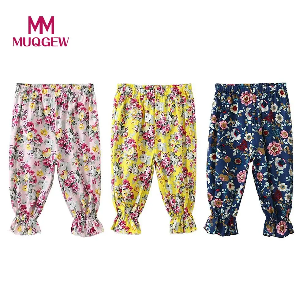 MUQGEW Summer Children Kid Pants 2019 Infant Girls Floral Print Anti-Mosquito Pants Girls Casual Long Pants Trousers /PY
MUQGEW Summer Children Kid Pants 2019 Infant Girls Floral Print Anti-Mosquito Pants Girls Casual Long Pants Trousers /PY