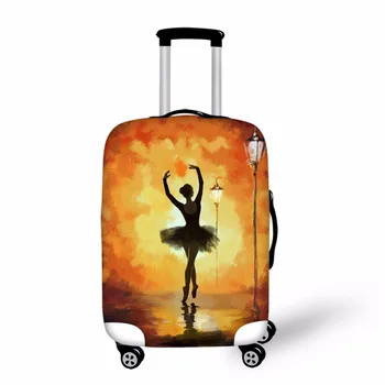 Cartoon Ballet Girl Thick Elastic Luggage Protective Covers With Zipper For 18-30 inch Case Waterproof Dancing Suitcase Cover
Cartoon Ballet Girl Thick Elastic Luggage Protective Covers With Zipper For 18-30 inch Case Waterproof Dancing Suitcase Cover