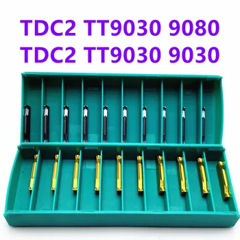 Tungsten Carbide TDC2 TT9030 TT9080 Grooved Carbide Insert TDC Lathe Tool Turning Tool and Grooving Tool
Tungsten Carbide TDC2 TT9030 TT9080 Grooved Carbide Insert TDC Lathe Tool Turning Tool and Grooving Tool