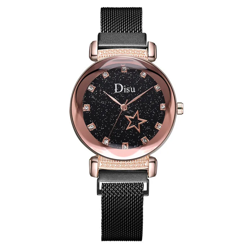 Women Watch Luxury Starry Sky Mosaic Rhinestone Star Dial Ladies Wristwatch Mesh Belt Quartz Watch Clock Relojes Para Mujer #W
Women Watch Luxury Starry Sky Mosaic Rhinestone Star Dial Ladies Wristwatch Mesh Belt Quartz Watch Clock Relojes Para Mujer #W