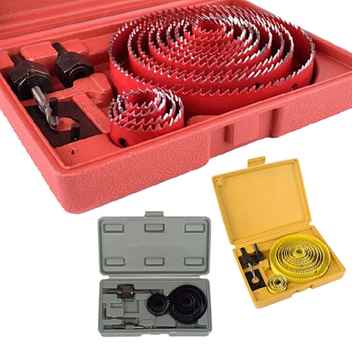8 Pieces Woodworking Carpenter Down Lights Hole Cutter Saw Holesaw Kit Set  Random Color 
8 Pieces Woodworking Carpenter Down Lights Hole Cutter Saw Holesaw Kit Set  Random Color