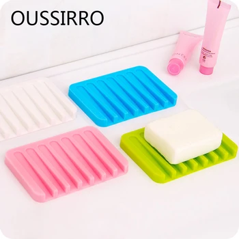 Practical Drain Soap Box Candy Color Fashion Silicone Flexible Soap Dish Plate Soft Bathroom Soap Holder Home Storage Soap Boxes
Practical Drain Soap Box Candy Color Fashion Silicone Flexible Soap Dish Plate Soft Bathroom Soap Holder Home Storage Soap Boxes