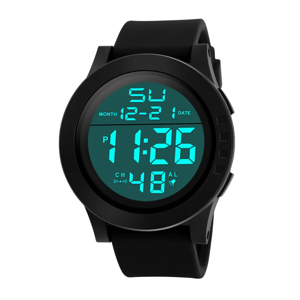 Chronograph Sports Watches Men Double Time LED Waterproof Digital Clock Military Alarm Date Watches Relogio Masculino W90
Chronograph Sports Watches Men Double Time LED Waterproof Digital Clock Military Alarm Date Watches Relogio Masculino W90