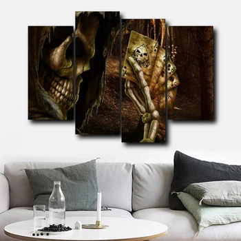 Decorative Skull Poker Posters and Prints Canvas Painting Abatrsct Wall Artwork Living Room Bathroom Home Decor No Frame
Decorative Skull Poker Posters and Prints Canvas Painting Abatrsct Wall Artwork Living Room Bathroom Home Decor No Frame