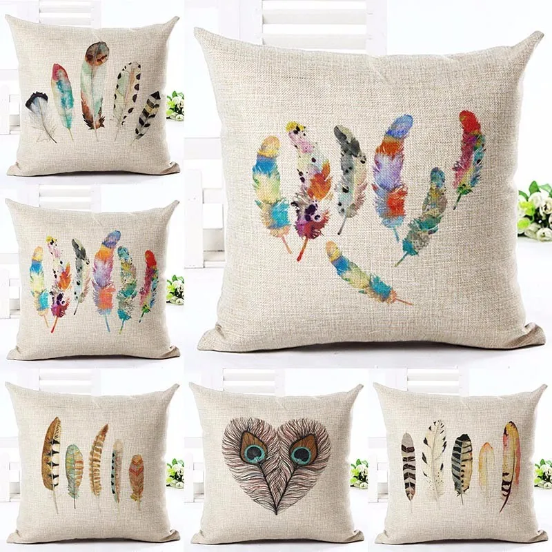 New Feather Style 45*45cm Square Home Decorative Pillow Music Note Printed Throw Pillows Car Home Decor Cushion Cojines
New Feather Style 45*45cm Square Home Decorative Pillow Music Note Printed Throw Pillows Car Home Decor Cushion Cojines