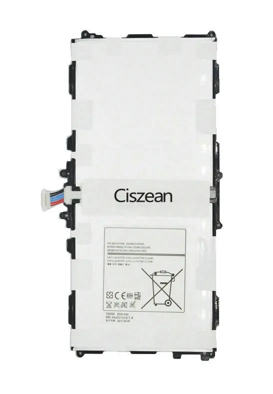 1x 8220mAh T8220E / T8220U Replacement Battery For Samsung Galaxy Note 10.1 2014 Edition P600 T520 SM-P601 P601 P605 P607
1x 8220mAh T8220E / T8220U Replacement Battery For Samsung Galaxy Note 10.1 2014 Edition P600 T520 SM-P601 P601 P605 P607