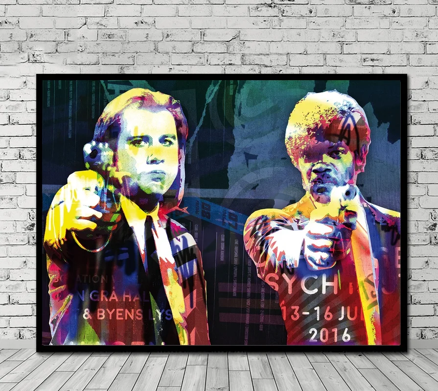 Pulp Fiction Watercolor Art Poster Canvas Painting Print Wall Art Home Decor No Frame
Pulp Fiction Watercolor Art Poster Canvas Painting Print Wall Art Home Decor No Frame