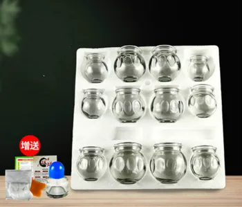 12Pcs/Set Glass Vacuum Cupping Set Massage Cup Glass Material Cupping Body Cup Therapy Cup Set send 8 pcs gift
12Pcs/Set Glass Vacuum Cupping Set Massage Cup Glass Material Cupping Body Cup Therapy Cup Set send 8 pcs gift