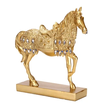 ERMAKOVA Modern Creative Resin Walking Horse Figurine Statue Animal Sculpture Home Office Desktop Decoration Gift
ERMAKOVA Modern Creative Resin Walking Horse Figurine Statue Animal Sculpture Home Office Desktop Decoration Gift