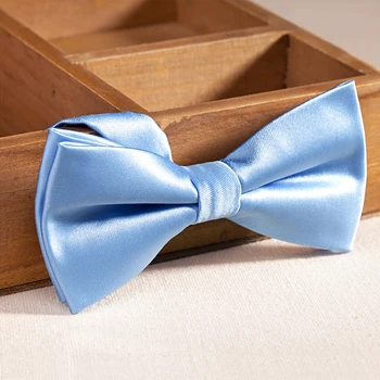 2019 New Fashion Bow Ties for Men Double Fabric Solid Sky Blue Bowtie Romantic Wedding Party Butterfly Knot and Bow Tie Gift Box
2019 New Fashion Bow Ties for Men Double Fabric Solid Sky Blue Bowtie Romantic Wedding Party Butterfly Knot and Bow Tie Gift Box