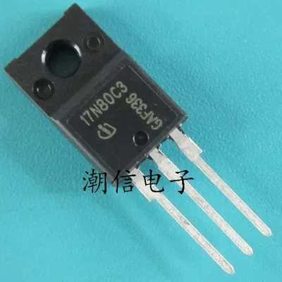 

Free Shipping SPA17N80C3 17N80C3 MOSFET N-CH 800V 17A TO-220F