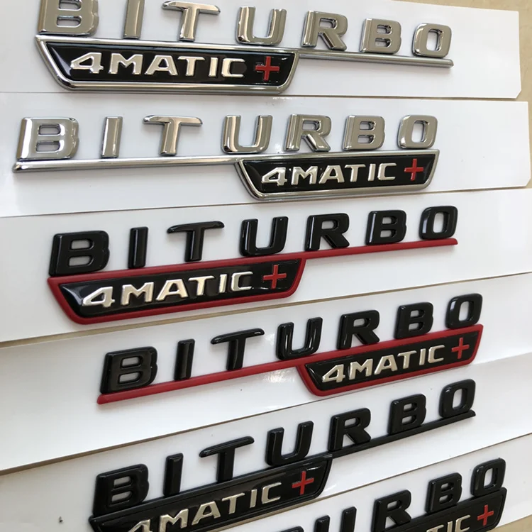 2X BITURBO 4MATIC+ STICKER SIDE FENDER EMBLEM For MERCEDES BENZ AMG 4 MATIC + biturbo 4 matic+ emblem sticker chromed black
2X BITURBO 4MATIC+ STICKER SIDE FENDER EMBLEM For MERCEDES BENZ AMG 4 MATIC + biturbo 4 matic+ emblem sticker chromed black