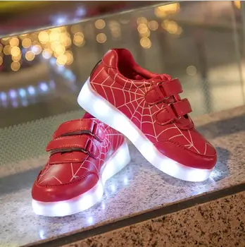 Led Glowing Luminous Sneakers USB Charging Kids Light Up Led Children Shoes With Kids Casual Boys&Girls Shoe enfant
Led Glowing Luminous Sneakers USB Charging Kids Light Up Led Children Shoes With Kids Casual Boys&Girls Shoe enfant