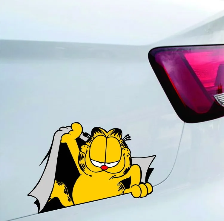 Car Stickers Garfield Cat Cute Lovely Cartoon Funny Creative Decals Windshield Reflective Auto Tuning Styling 11x8cm D10
Car Stickers Garfield Cat Cute Lovely Cartoon Funny Creative Decals Windshield Reflective Auto Tuning Styling 11x8cm D10