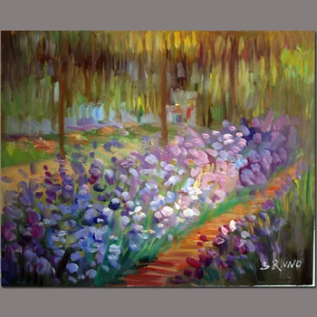 Abstract Oil Painting Canvas Hand Made Iris Flower Garden Painting Decoration For Living Room Dining Room Wall Art
Abstract Oil Painting Canvas Hand Made Iris Flower Garden Painting Decoration For Living Room Dining Room Wall Art