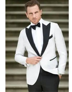 2019 Newest White Men Suit Groom Tuxedos Groomsmen One Button Peak Lapel Custom Made Formal Best Man Men Wedding Suit
2019 Newest White Men Suit Groom Tuxedos Groomsmen One Button Peak Lapel Custom Made Formal Best Man Men Wedding Suit