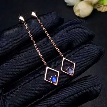 Fidelity natural 4mm moonstone drop earrings s925 silver fashion fine jewelry for women party Natural blue gemstone
Fidelity natural 4mm moonstone drop earrings s925 silver fashion fine jewelry for women party Natural blue gemstone