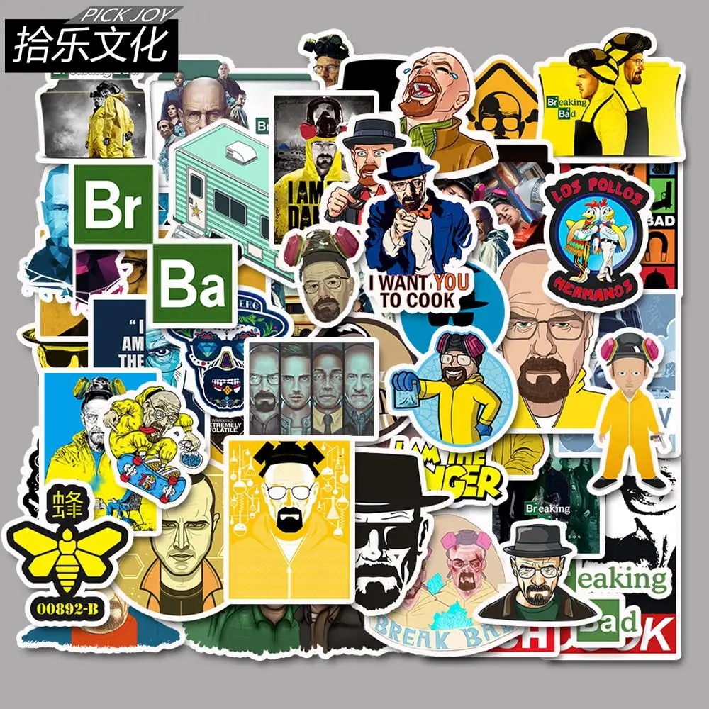 50Pcs/Lot BREAKING BAD Waterproof Cartoon Sticker For Kids Toy Luggage Skateboard Phone On Laptop Moto Bicycle Wall Guitar
50Pcs/Lot BREAKING BAD Waterproof Cartoon Sticker For Kids Toy Luggage Skateboard Phone On Laptop Moto Bicycle Wall Guitar