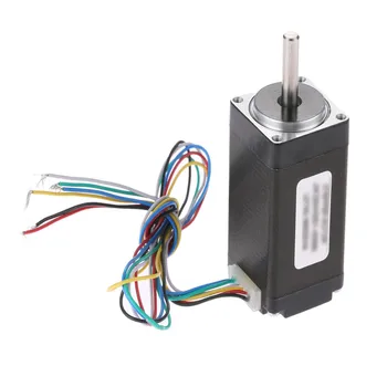 Nema 11 Hybird Stepper Motor 32mm 2 Phase 1.8 Degree 6 Leads 0.95A Small 32 DC Step Motor For 3D Printer Monitor Equipment
Nema 11 Hybird Stepper Motor 32mm 2 Phase 1.8 Degree 6 Leads 0.95A Small 32 DC Step Motor For 3D Printer Monitor Equipment