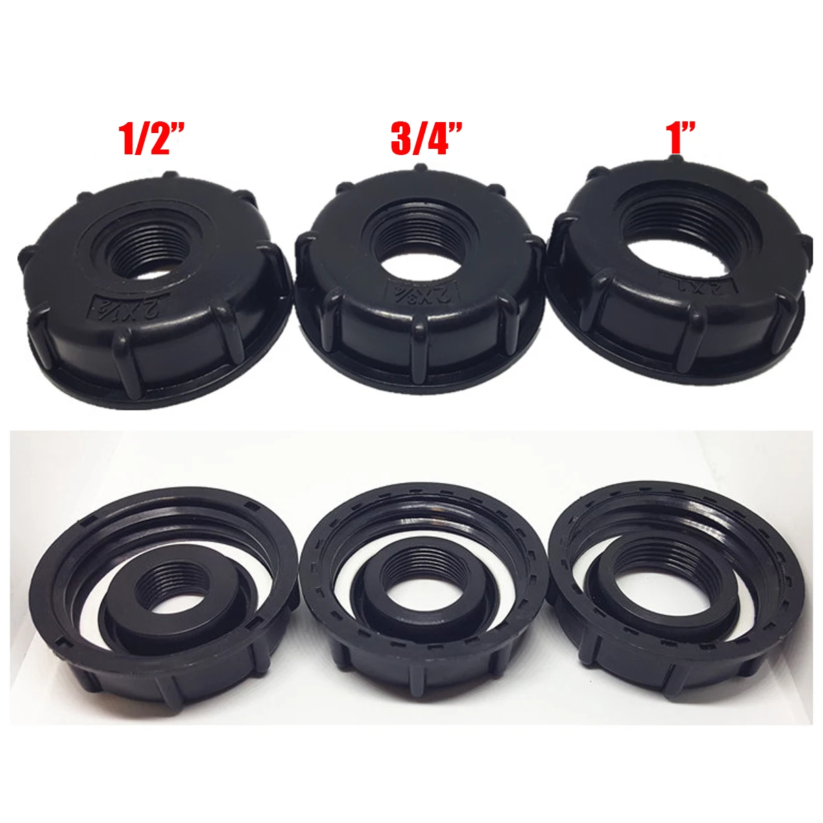 1/2 inch 3/4 inch 1 inch Thread IBC Tank Adapter Tap Connector Replacement Valve Fitting For Home Garden Water Connectors
1/2 inch 3/4 inch 1 inch Thread IBC Tank Adapter Tap Connector Replacement Valve Fitting For Home Garden Water Connectors