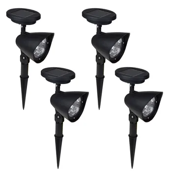 4 pcs Solar Spot Light Outdoor Garden Lawn Landscape LED Spotlight Path Lamp 4-LED
4 pcs Solar Spot Light Outdoor Garden Lawn Landscape LED Spotlight Path Lamp 4-LED