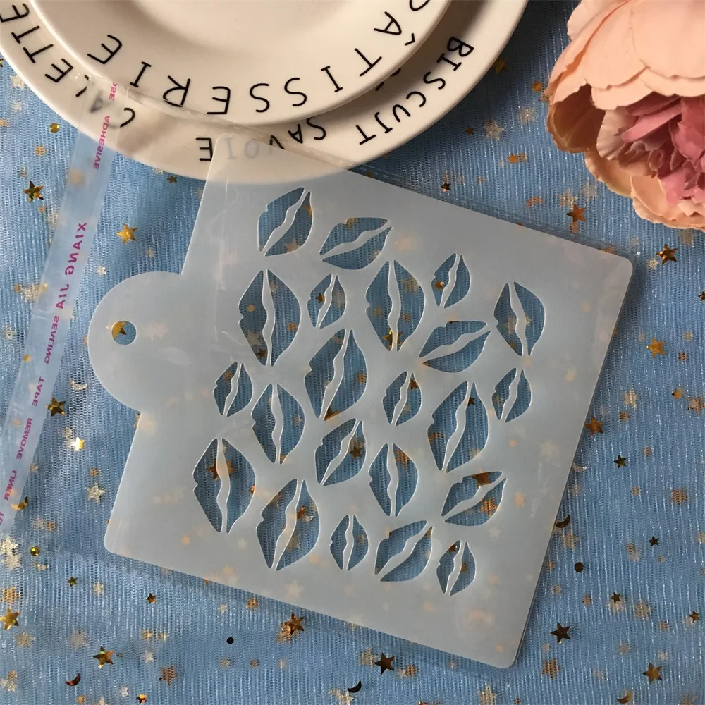 New 15cm Lip DIY Layering Stencils Painting Scrapbook Coloring Embossing Album Decorative Card Template
New 15cm Lip DIY Layering Stencils Painting Scrapbook Coloring Embossing Album Decorative Card Template