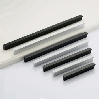 Modern Minimalist Matte Black Aluminum Alloy Wardrobe Handle Cabinet Door Handle Cabinet Drawer Handle Lengthening
Modern Minimalist Matte Black Aluminum Alloy Wardrobe Handle Cabinet Door Handle Cabinet Drawer Handle Lengthening