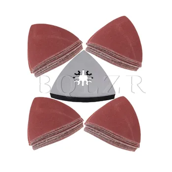 BQLZR 5 x 80mm Universal Oscillating Polishing Triangular Sanding Pad Sandpaper Set
BQLZR 5 x 80mm Universal Oscillating Polishing Triangular Sanding Pad Sandpaper Set