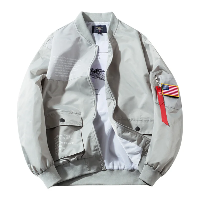 MA1 Men Autumn Military Airborne Flight Tactical Bomber Jacket Army Air Force Fly Pilot Jacket Aviator Motorcycle Down Coat
MA1 Men Autumn Military Airborne Flight Tactical Bomber Jacket Army Air Force Fly Pilot Jacket Aviator Motorcycle Down Coat