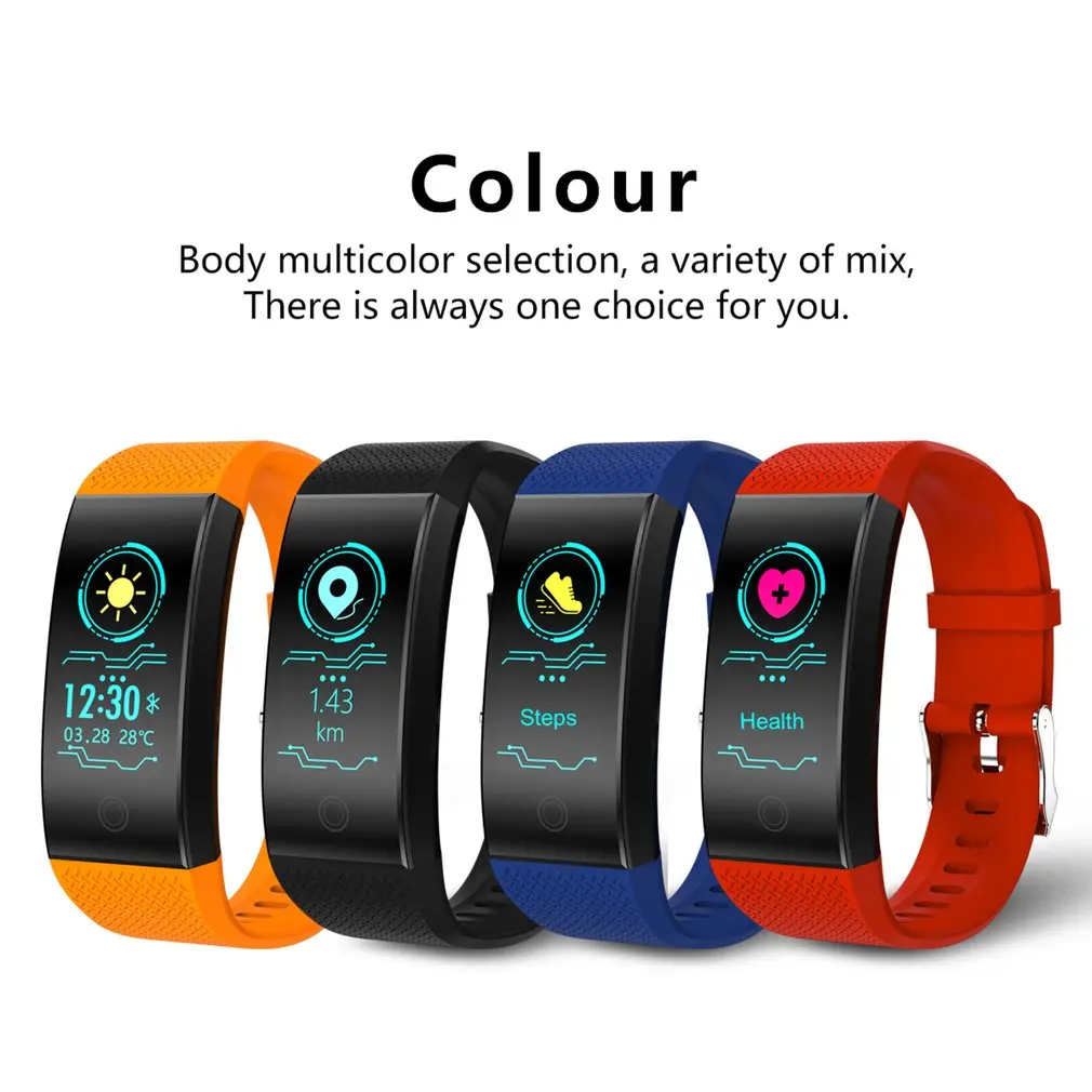 QW18 Bluetooth Heart Rate Blood Pressure Sensor Bracelet Life Waterproof Health Sleep Fitness Tracker Smart Watch
QW18 Bluetooth Heart Rate Blood Pressure Sensor Bracelet Life Waterproof Health Sleep Fitness Tracker Smart Watch