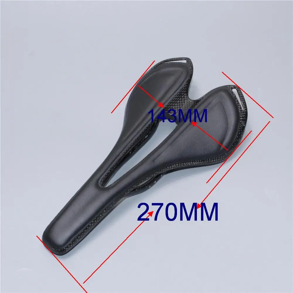 EC90 Ultra-light Road Bike Saddle Seat Carbon Fiber Rail EVA Leather Mtb Saddle (9)