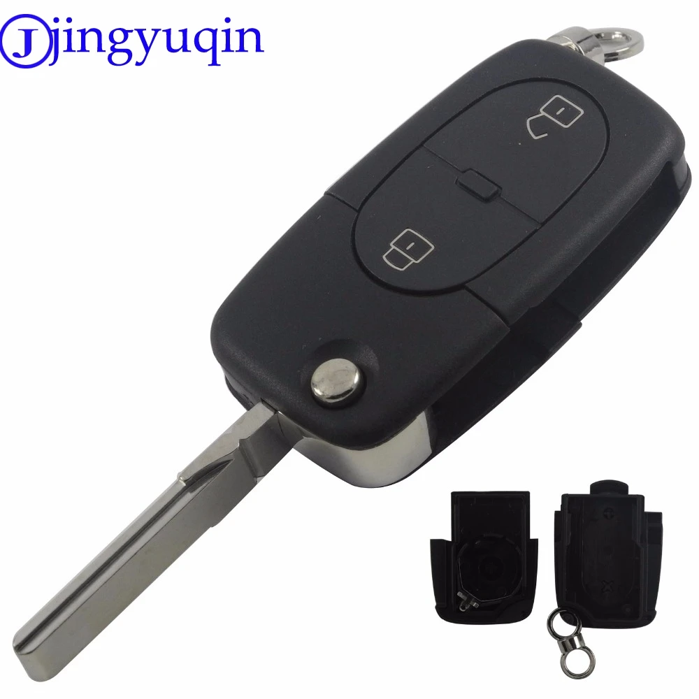 jingyuqin 2 Buttons Hot Selling Car-styling Folding Flip Remote Key Case Shell Cover For AUDI A2 A3 A4 A6 A8 TT With Logo
jingyuqin 2 Buttons Hot Selling Car-styling Folding Flip Remote Key Case Shell Cover For AUDI A2 A3 A4 A6 A8 TT With Logo