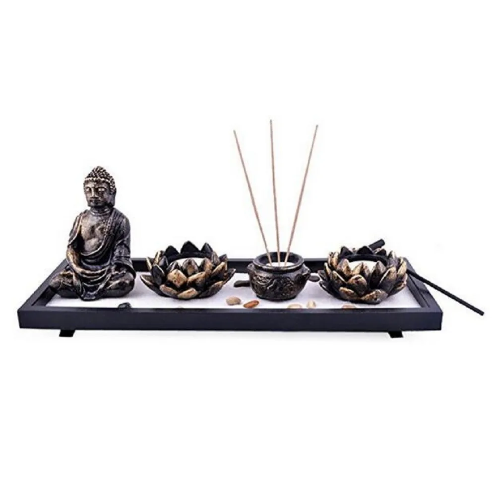 Feng Shui Zen Garden Sand Buddha Rocks Lotus Incense Burner W Fengshuisale Red String Bracelet Sku:H1023
Feng Shui Zen Garden Sand Buddha Rocks Lotus Incense Burner W Fengshuisale Red String Bracelet Sku:H1023