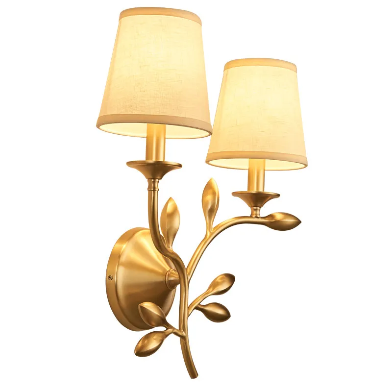 American style full copper wall lamp Fabric art wall lamp country style Toolery led Sconce Lamp Fixtures E14 led bulb bedroom
American style full copper wall lamp Fabric art wall lamp country style Toolery led Sconce Lamp Fixtures E14 led bulb bedroom