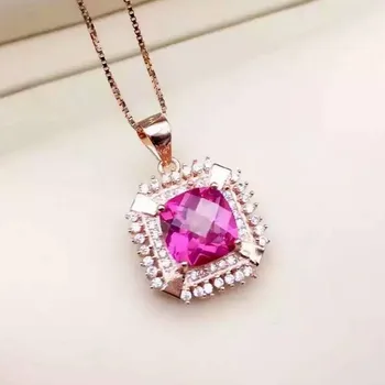 natural topaz pendants 925 sterling silver natural pink gem square Pendants classic simple fine jewelry for women send necklace
natural topaz pendants 925 sterling silver natural pink gem square Pendants classic simple fine jewelry for women send necklace