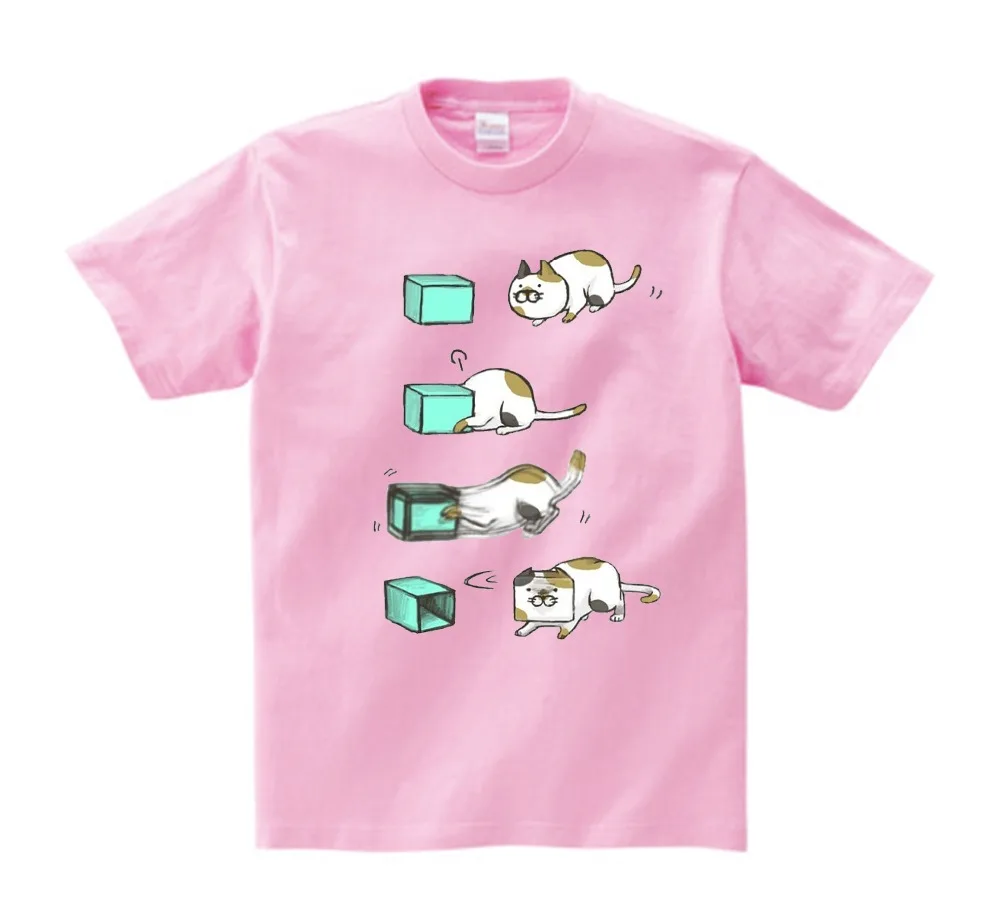 Children's T-shirt 100% cotton leisure T-shirt into the box kitten cartoon T-shirt boys and Girls Summer Short Sleeve leisure MJ
Children's T-shirt 100% cotton leisure T-shirt into the box kitten cartoon T-shirt boys and Girls Summer Short Sleeve leisure MJ