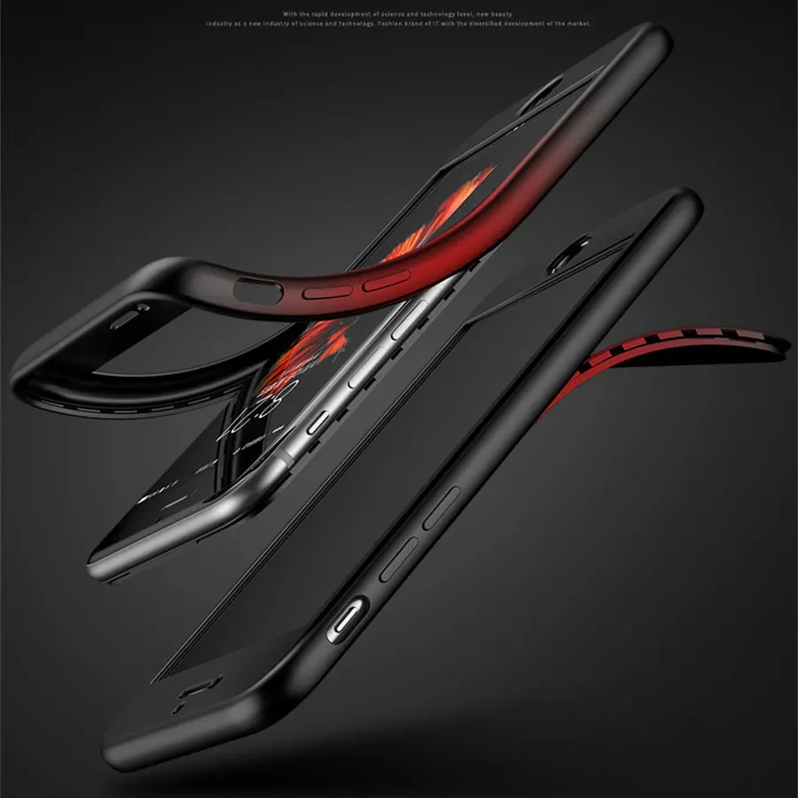NEO 360 Защита всего тела защитный ТПУ гибкий чехол для iPhone 7 6S 6 X 5 5S SE силиконовый